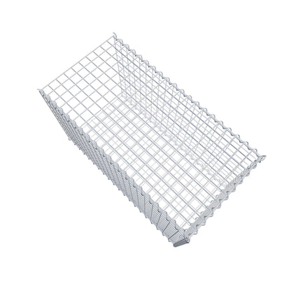 Grown-on gabion type 2 100 cm x 60 cm x 50 cm (L x H x D), mesh size 5 cm x 5 cm, spiral