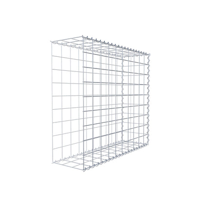 Anbaugabione Typ 2 100 cm x 90 cm x 30 cm (L x H x T), Maschenweite 10 cm x 10 cm, Spirale