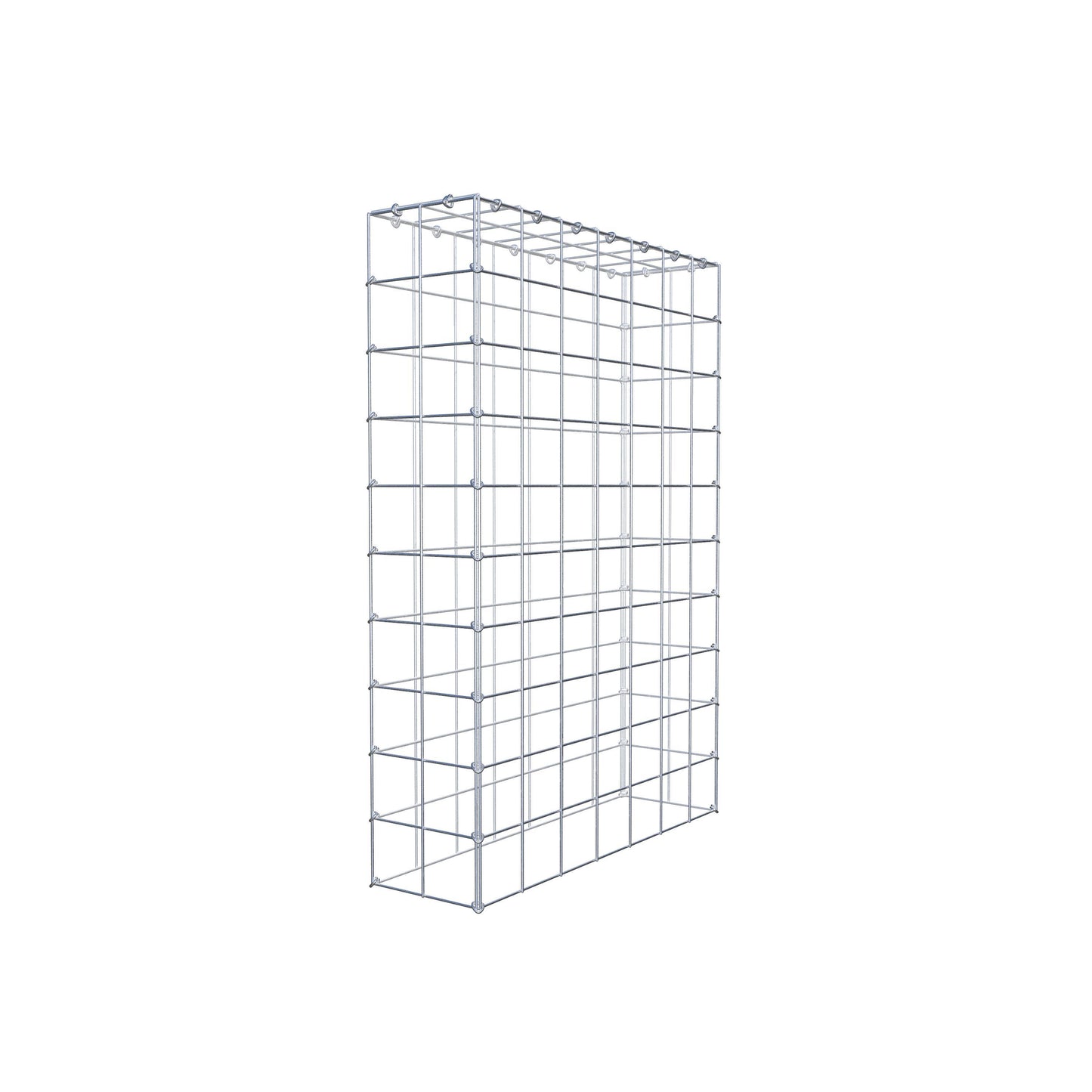 Type 3 oplegkorf 100 cm x 70 cm x 20 cm (L x H x D), maaswijdte 10 cm x 10 cm, C-ring