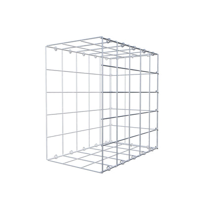 Gabbione aggiuntivo di tipo 2 50 cm x 50 cm x 30 cm (L x H x P), maglia 10 cm x 10 cm, anello a C