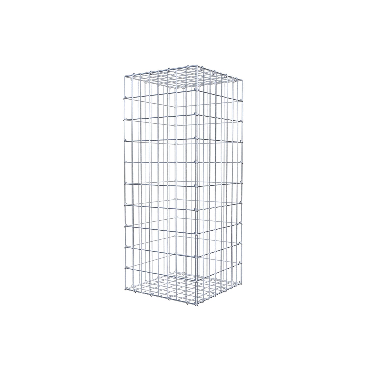 Schanskorf 100 cm x 40 cm x 40 cm (L x H x D), maaswijdte 5 cm x 10 cm, C-ring