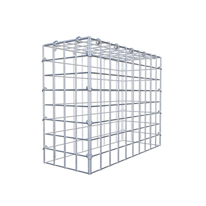 Anbaugabione Typ 3 50 cm x 40 cm x 20 cm (L x H x T), Maschenweite 5 cm x 5 cm, C-Ring