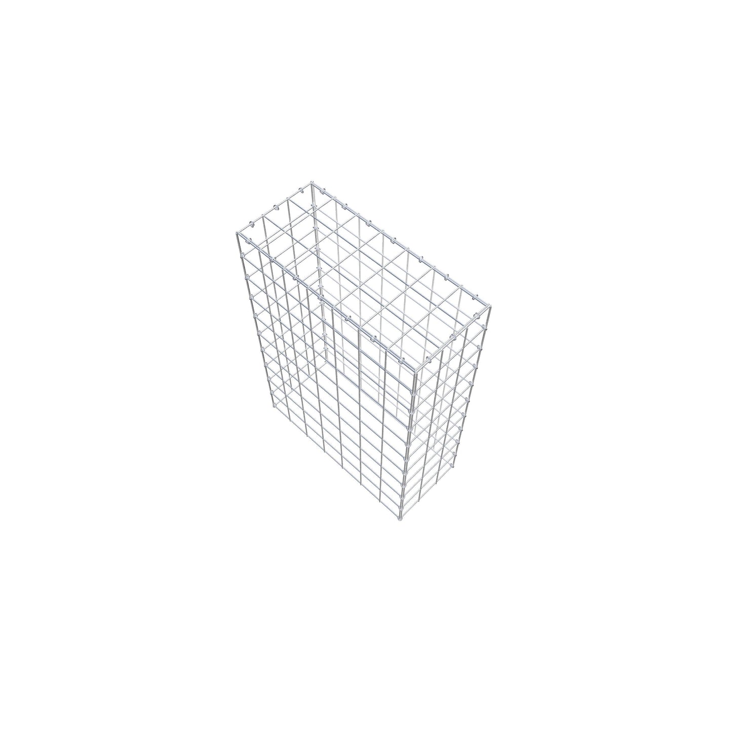 Gavión complementario de tipo 3 100 cm x 70 cm x 30 cm (L x A x P), malla 10 cm x 10 cm, anillo en C