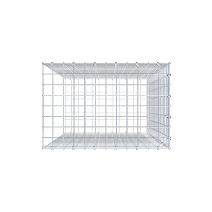 Gabbione aggiuntivo di tipo 2 100 cm x 60 cm x 40 cm (L x H x P), maglia 5 cm x 5 cm, anello a C