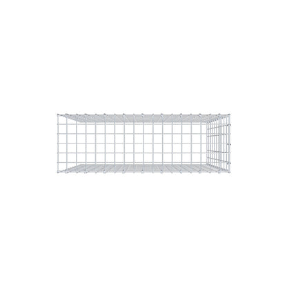 Gabião Tipo 4 100 cm x 90 cm x 30 cm (C x A x P), malhagem 5 cm x 10 cm, anel C