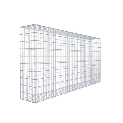 Gabion 200 cm x 100 cm x 30 cm (L x H x D), maskestørrelse 5 cm x 10 cm, C-ring