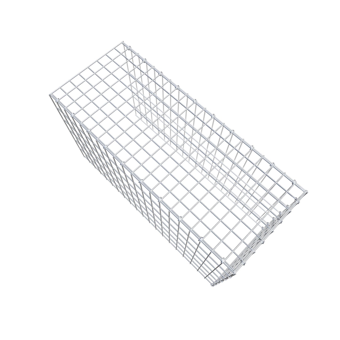 Fourche rapportée type 4 100 cm x 60 cm x 40 cm (L x H x P), mailles 5 cm x 10 cm, anneau C