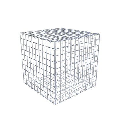 Monteret gabion type 2 50 cm x 50 cm x 50 cm (L x H x D), maskestørrelse 5 cm x 5 cm, C-ring
