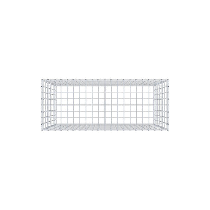 Fourche rapportée type 3 100 cm x 90 cm x 40 cm (L x H x P), mailles 5 cm x 10 cm, anneau C