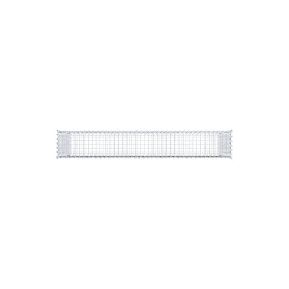 Gabion 200 cm x 100 cm x 30 cm (L x H x P), mailles 5 cm x 5 cm, spirale