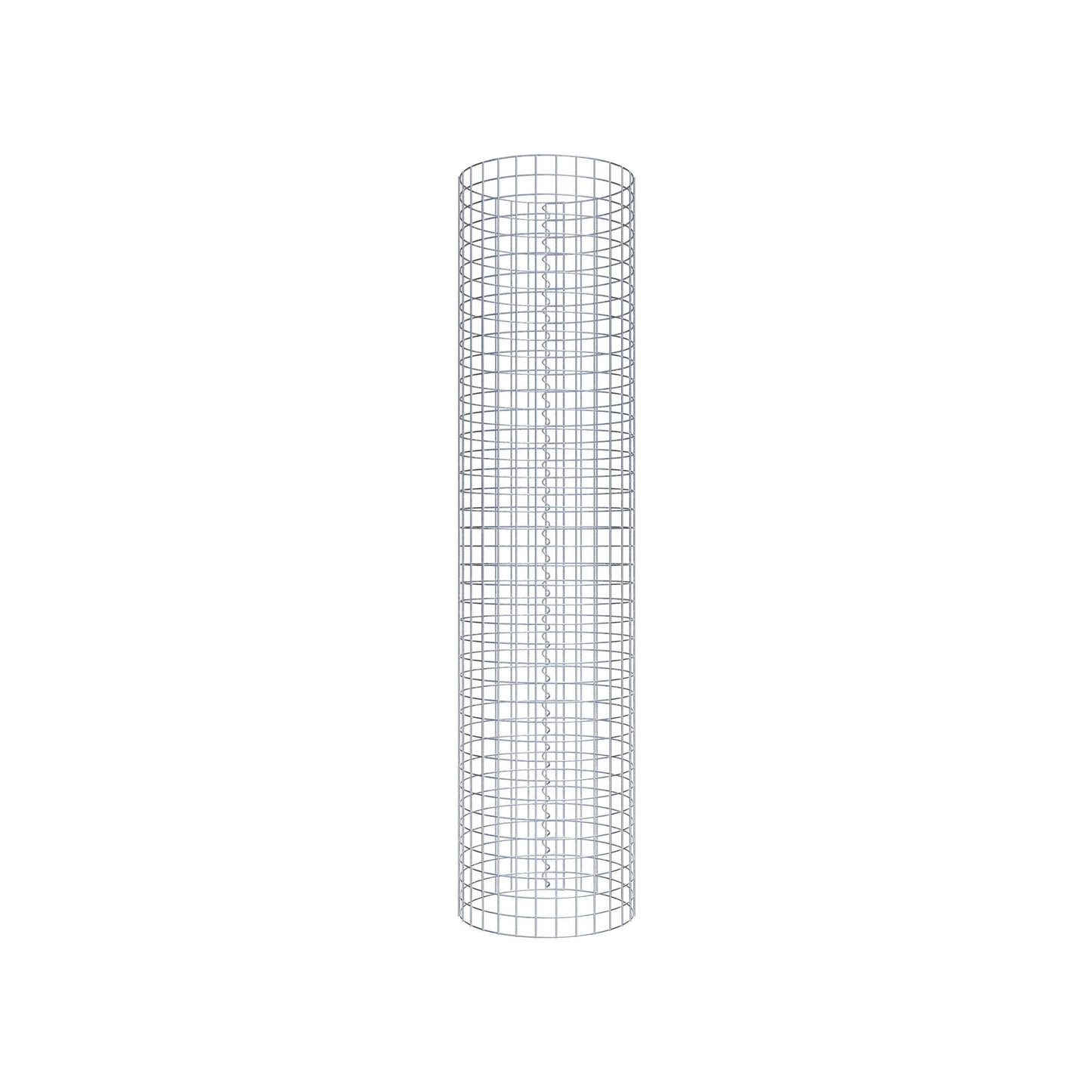 Gabionensäule rund 47 cm Durchmesser, 200 cm Höhe, Maschenweite 5 cm x 5 cm