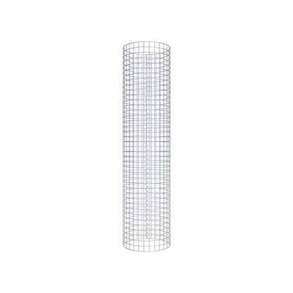 Gabionensäule rund 47 cm Durchmesser, 200 cm Höhe, Maschenweite 5 cm x 5 cm
