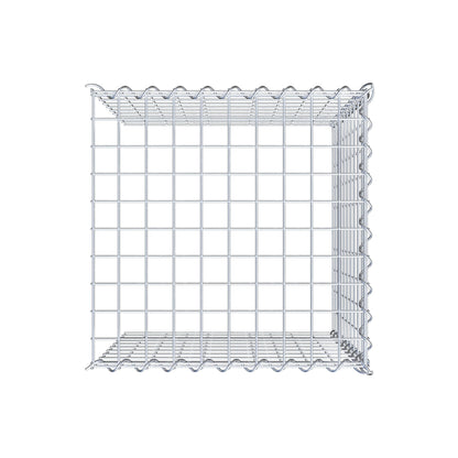 Gabion rapporté type 4 50 cm x 50 cm x 50 cm (L x H x P), mailles 5 cm x 5 cm, spirale