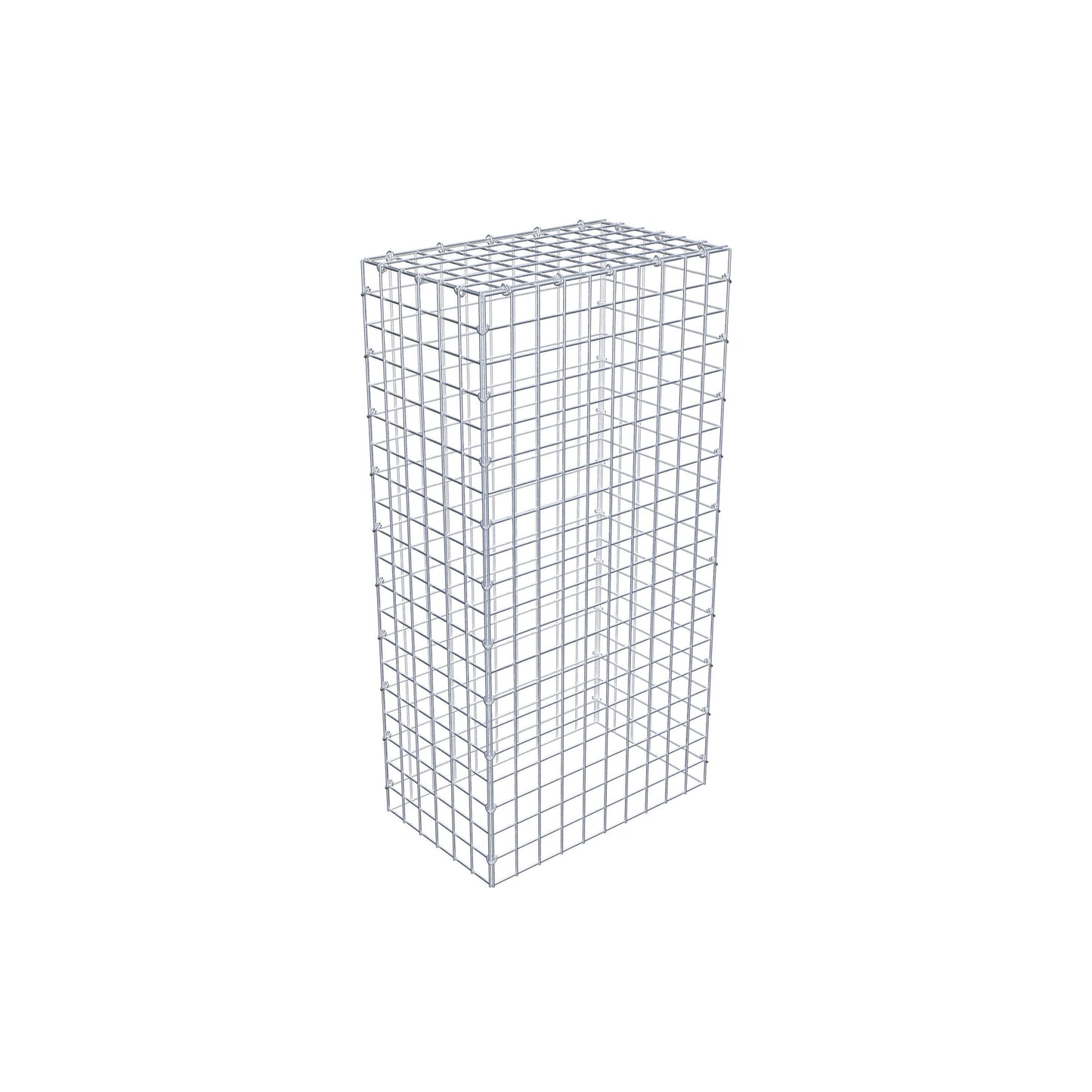 Fourche rapportée type 3 100 cm x 30 cm x 50 cm (L x H x P), mailles 5 cm x 5 cm, anneau C