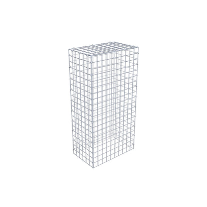 Fourche rapportée type 3 100 cm x 30 cm x 50 cm (L x H x P), mailles 5 cm x 5 cm, anneau C