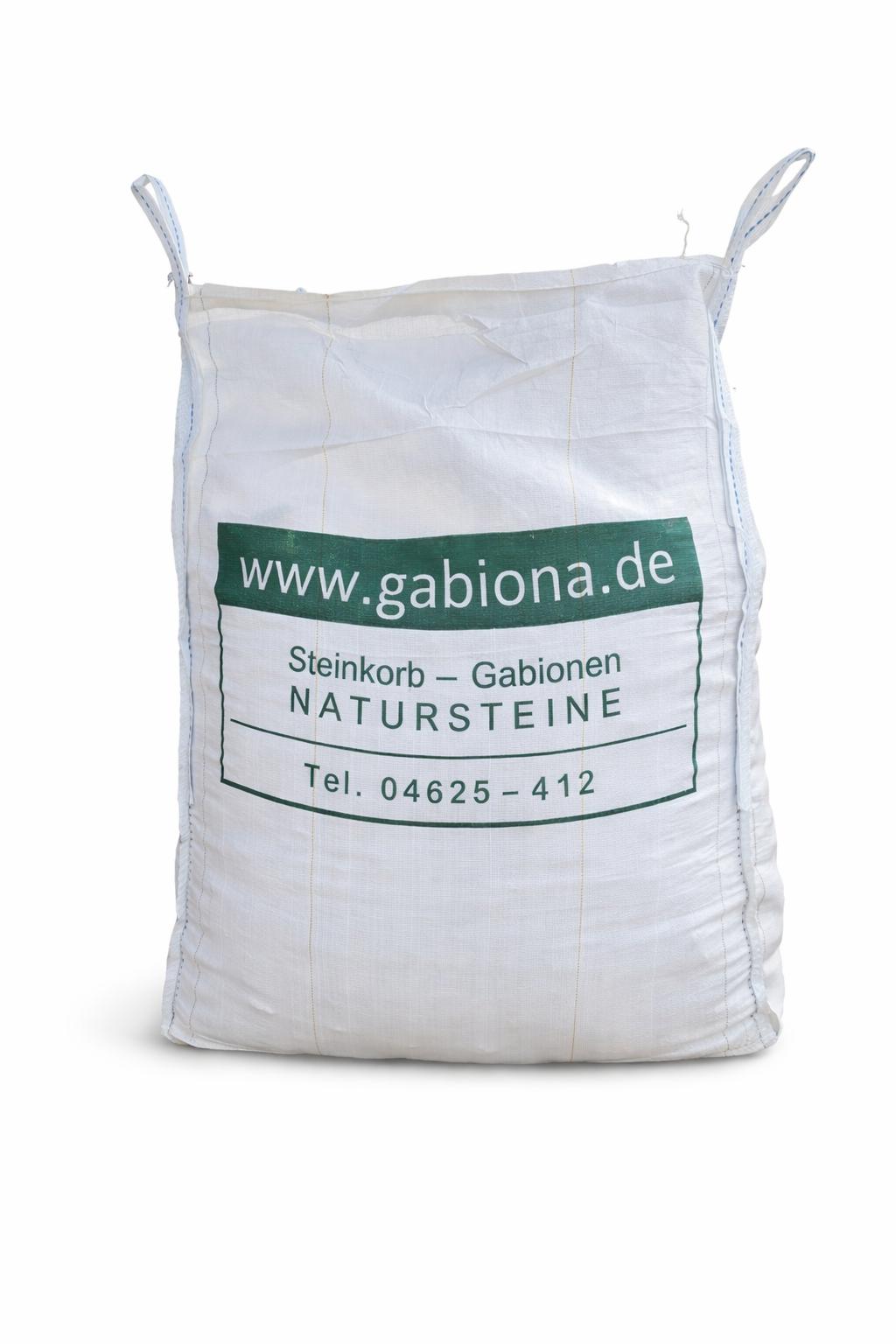 5x Big Bags 95 x 65 x 120 cm (L x D x H) - with imprint - very stable - 1,250 kg SWL