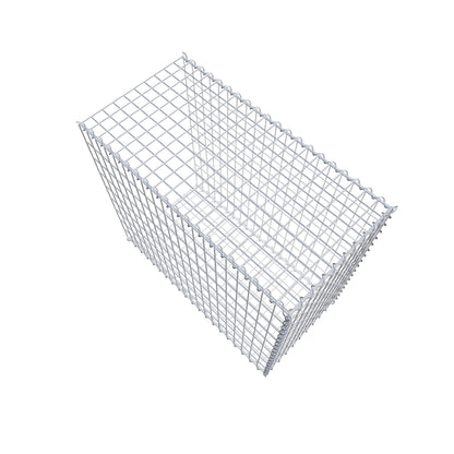 Grown-on gabion type 2 100 cm x 90 cm x 50 cm (L x H x D), mesh size 5 cm x 10 cm, spiral