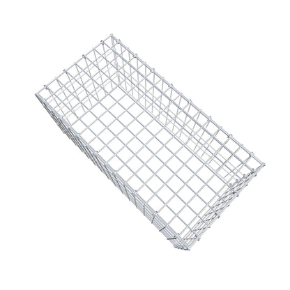 Gabião Tipo 3 80 cm x 40 cm x 40 cm (C x A x P), malhagem 5 cm x 10 cm, anel C