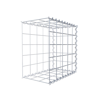 Anbaugabione Typ 2 50 cm x 50 cm x 30 cm (L x H x T), Maschenweite 10 cm x 10 cm, Spirale