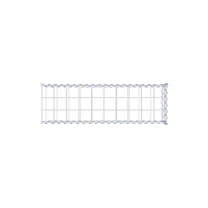 Gabbione aggiuntivo tipo 2 100 cm x 20 cm x 30 cm (L x A x P), maglia 10 cm x 10 cm, spirale