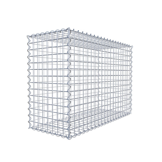 Gavión 100 cm x 70 cm x 40 cm (L x A x P), luz de malla 5 cm x 5 cm, en espiral