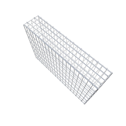 Gabion 100 cm x 70 cm x 20 cm (L x H x P), mailles 5 cm x 10 cm, anneau en C