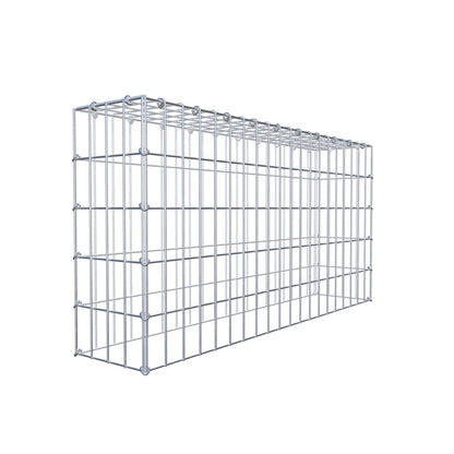 Fourche rapportée type 3 100 cm x 50 cm x 20 cm (L x H x P), mailles 5 cm x 10 cm, anneau C