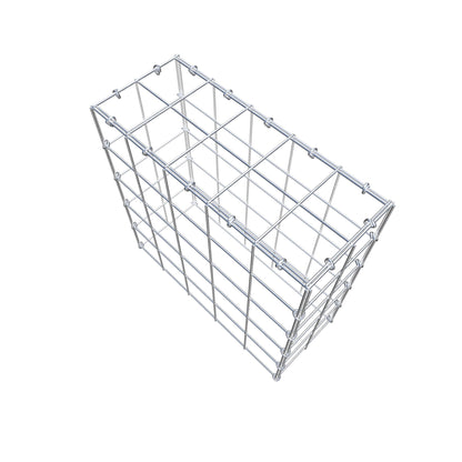 Fourche rapportée type 3 50 cm x 50 cm x 20 cm (L x H x P), mailles 10 cm x 10 cm, anneau C