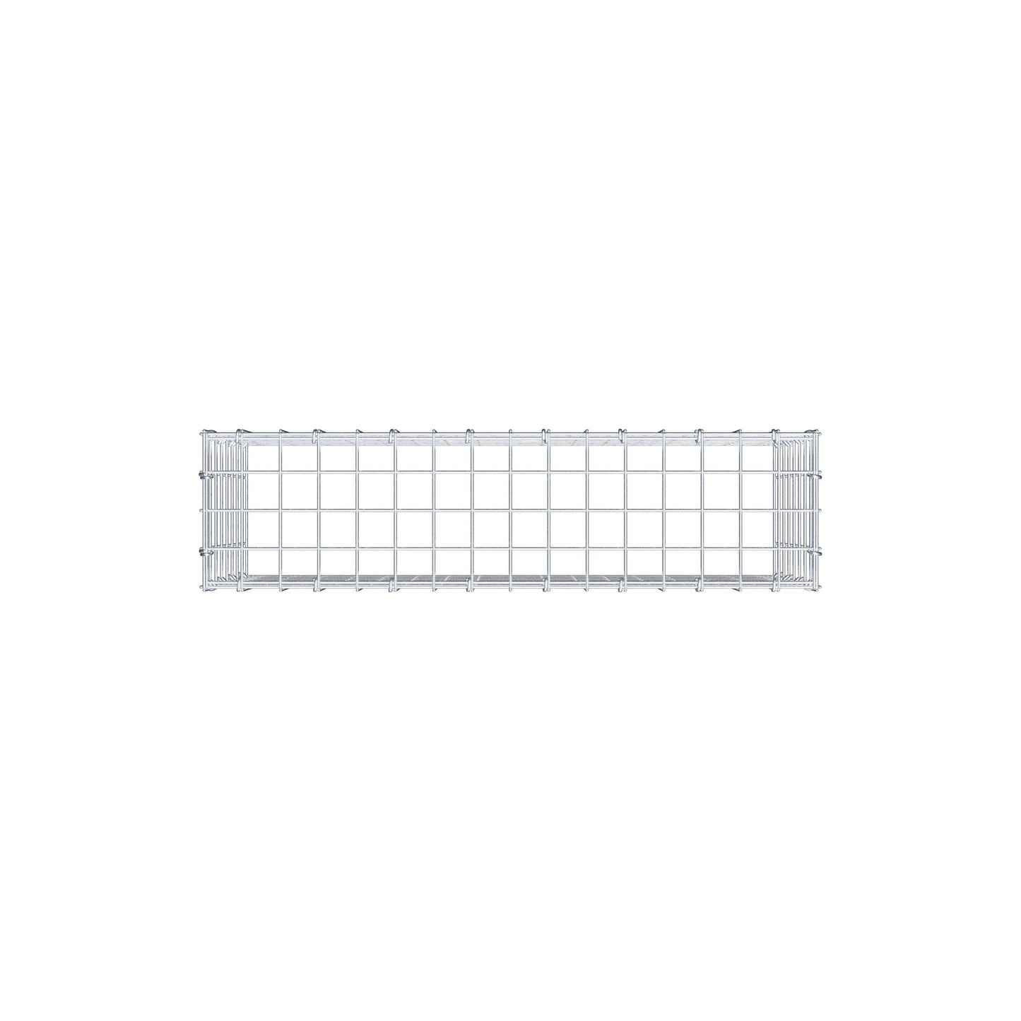 Fourche rapportée type 3 80 cm x 40 cm x 20 cm (L x H x P), mailles 5 cm x 5 cm, anneau C