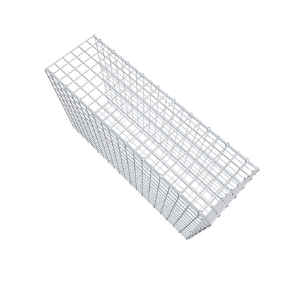 Gavión acoplable tipo 2 100 cm x 60 cm x 30 cm (L x A x P), malla 5 cm x 5 cm, anillo en C