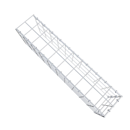 Gabião Tipo 4 100 cm x 30 cm x 20 cm (C x A x P), malhagem 10 cm x 10 cm, anel C