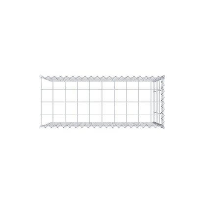 Gabion rapporté type 4 100 cm x 60 cm x 40 cm (L x H x P), mailles 10 cm x 10 cm, spirale