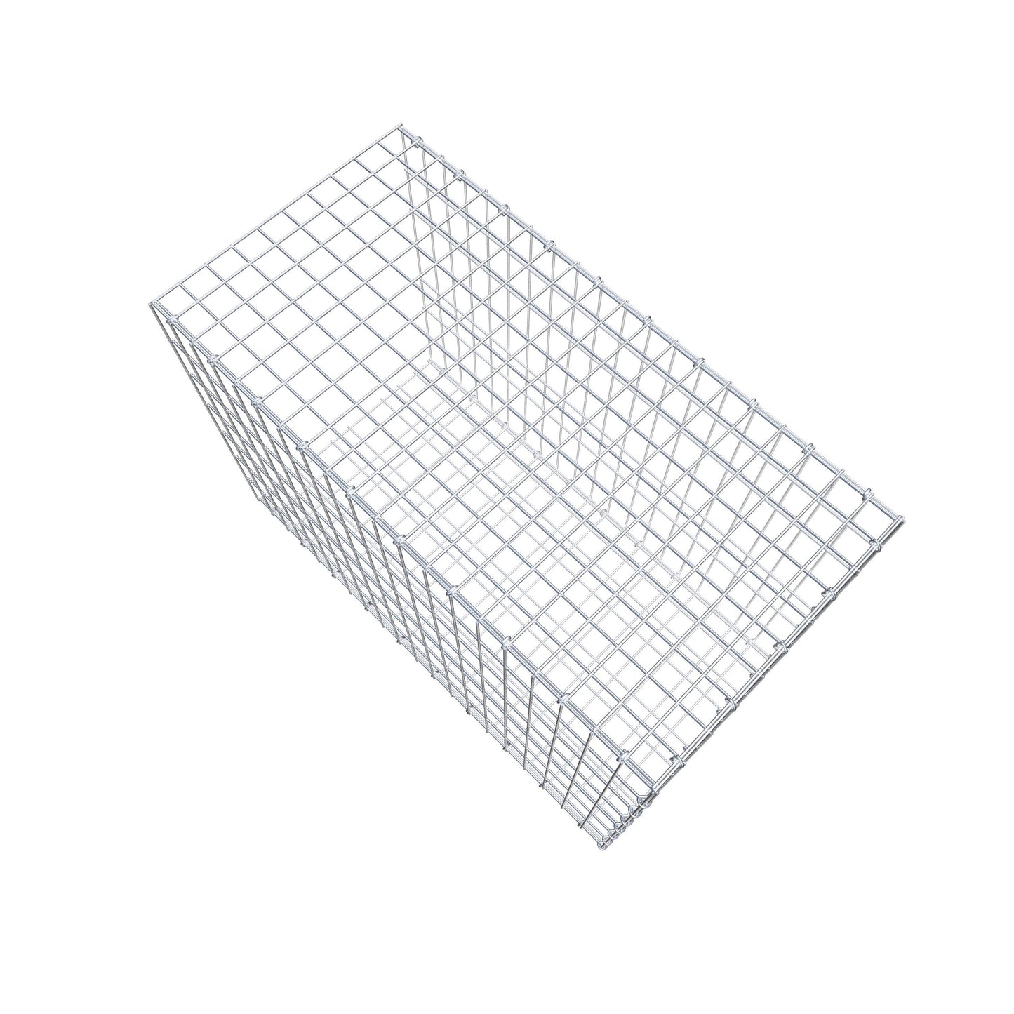 Fourche rapportée type 2 100 cm x 70 cm x 50 cm, mailles 5 cm x 10 cm, anneau en C