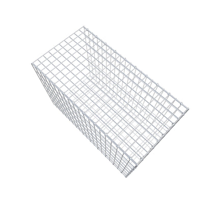 Fourche rapportée type 2 100 cm x 70 cm x 50 cm, mailles 5 cm x 10 cm, anneau en C
