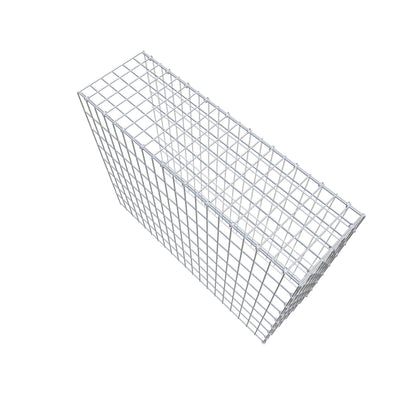 Extra gabion typ 4 100 cm x 80 cm x 30 cm (L x H x D), maskstorlek 5 cm x 10 cm, C-ring