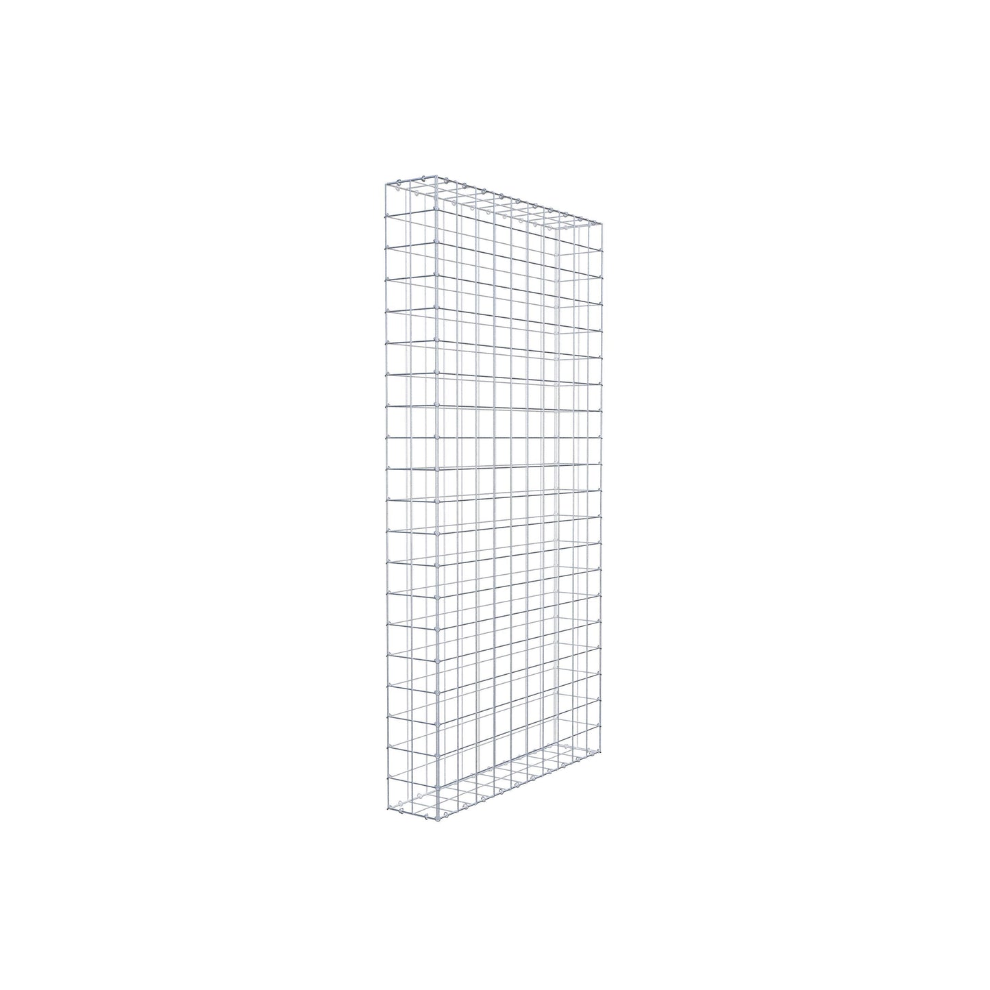 Gabion 200 cm x 100 cm x 20 cm (L x H x D), maskstorlek 10 cm x 10 cm, C-ring