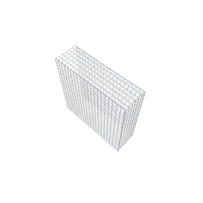 Anbaugabione Typ 4 100 cm x 100 cm x 30 cm (L x H x T), Maschenweite 5 cm x 5 cm, C-Ring