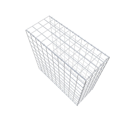 Gabbione aggiuntivo tipo 2 100 cm x 100 cm x 40 cm (L x H x P), maglia 10 cm x 10 cm, anello a C