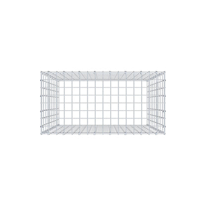 Fourche rapportée type 3 100 cm x 80 cm x 40 cm (L x H x P), mailles 5 cm x 10 cm, anneau C