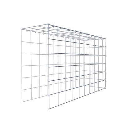 Gabbione aggiuntivo tipo 4 100 cm x 60 cm x 30 cm (L x H x P), maglia 10 cm x 10 cm, anello a C