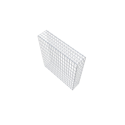 Gabião tipo 2 100 cm x 90 cm x 20 cm, malhagem 5 cm x 10 cm, anel C