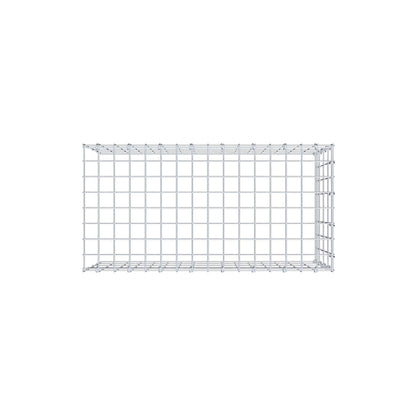 Anbaugabione Typ 4 80 cm x 40 cm x 40 cm (L x H x T), Maschenweite 5 cm x 10 cm, C-Ring
