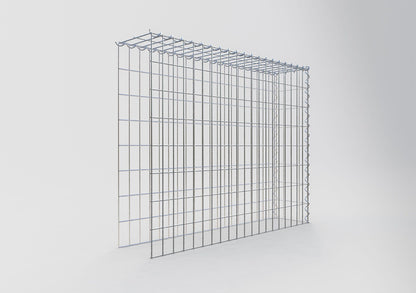Gabião tipo 4 100 cm x 80 cm x 20 cm (C x A x P), malhagem 5 cm x 10 cm, espiral