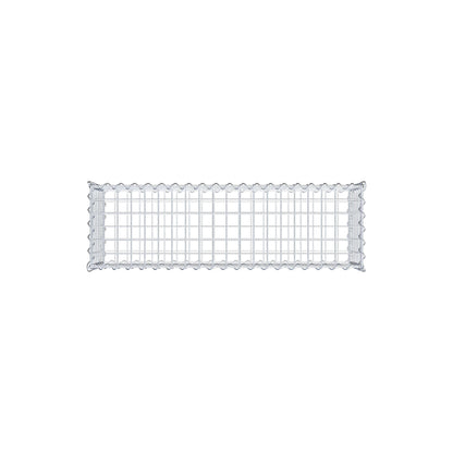 Gabião 100 cm x 30 cm x 30 cm (C x A x P), malhagem 5 cm x 5 cm, espiral