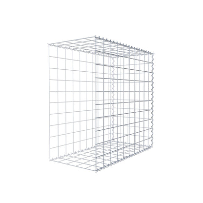 Gabbione aggiuntivo tipo 2 100 cm x 100 cm x 50 cm (L x H x P), dimensione maglia 10 cm x 10 cm, a spirale
