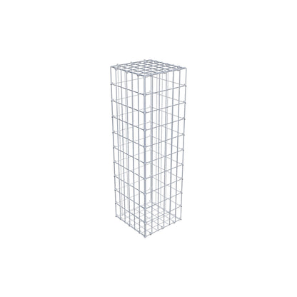 Gabion 100 cm x 30 cm x 30 cm (L x H x D), maskstorlek 5 cm x 10 cm, C-ring