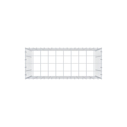 Fourche rapportée type 3 100 cm x 60 cm x 40 cm (L x H x P), mailles 10 cm x 10 cm, anneau C