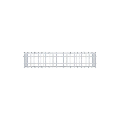 Gabione 100 cm x 30 cm x 20 cm (L x H x T), Maschenweite 5 cm x 5 cm, C-Ring