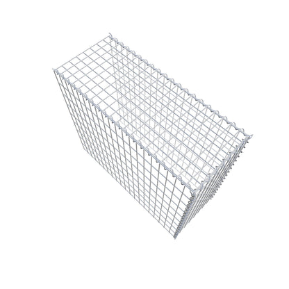 Anbaugabione Typ 4 100 cm x 90 cm x 40 cm (L x H x T), Maschenweite 5 cm x 10 cm, Spirale