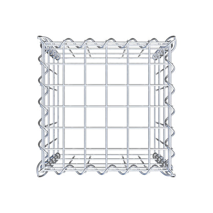 Gabion rapporté type 3 30 cm x 30 cm x 30 cm (L x H x P), mailles 5 cm x 10 cm, spirale